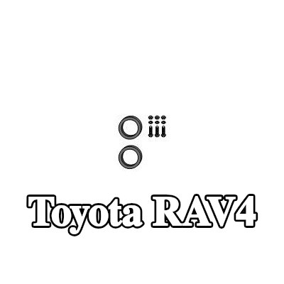 HJS طقم التثبيت، أنبوب العادم — Toyota Rav4