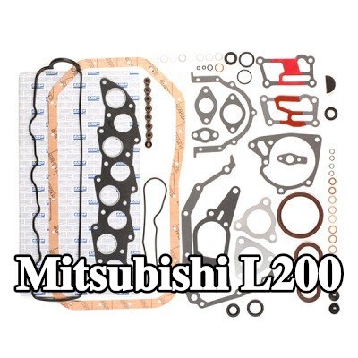 AJUSA مجموعة حشيات كاملة, محرك مزود بأختام صمامات, بدون حشية رأس الأسطوانة — 2000 Mitsubishi L200