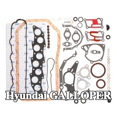 AJUSA مجموعة حشيات كاملة, محرك مزود بأختام صمامات, بدون حشية رأس الأسطوانة — Hyundai Galloper