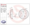 BREMBO Fren kampanas 203, 3mm, tekerlek yatağı kiti olmadan — Kia Cerato (2)