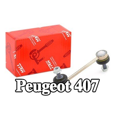 TRW وصلة قضيب مانع للانقلاب 141mm, مع ملحقات — Peugeot 407