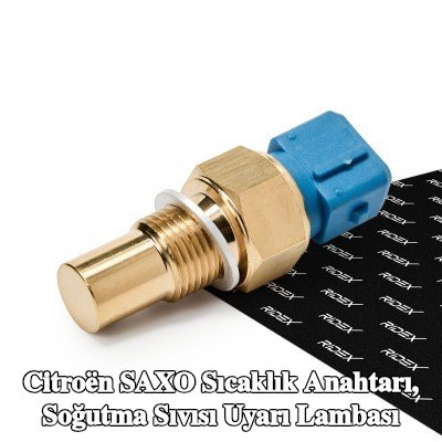 RIDEX Sıcaklık Anahtarı, soğutma suyu uyarı lambası M14x1, 25, 120°C — Citroën Saxo
