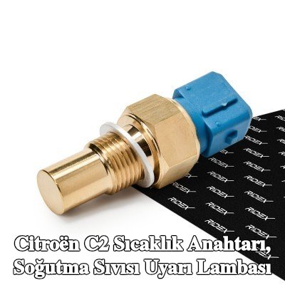 RIDEX Sıcaklık Anahtarı, soğutma suyu uyarı lambası M14x1, 25, 120°C — Citroën C2