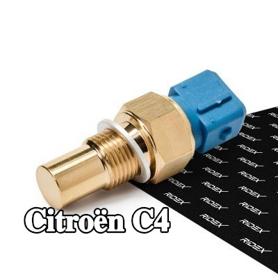 RIDEX مفتاح درجة الحرارة, مصباح تحذير سائل التبريد M14x1, 25, 120°C — Citroën C4