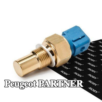 RIDEX مفتاح درجة الحرارة, مصباح تحذير سائل التبريد M14x1, 25, 120°C — Peugeot Partner