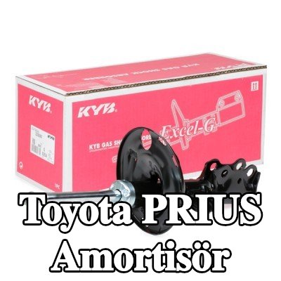 KYB Amortisör Excel-G, Sol Ön Aks, Gaz Basıncı, Süspansiyon Dikmesi — Toyota Prius