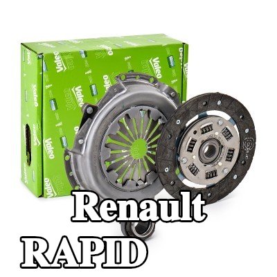 VALEO طقم القابض CLASSIC KIT3P, مع محمل تحرير القابض — Renault Rapid