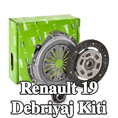 VALEO Debriyaj kiti CLASSIC KIT3P, debriyaj ayırma yatağı ile — 1990 Renault 19