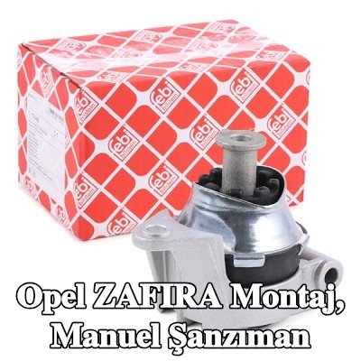 FEBI BILSTEIN Montaj, manuel şanzıman Arka — 2002 Opel Zafira