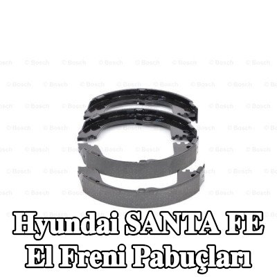 BOSCH El freni pabuçları — 2016 Hyundai Santa Fe