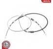 ESEN SKV El freni kablosu Sol Arka, Sağ Arka, 1285+710 / 1395+825mm — Opel Kadett (1)