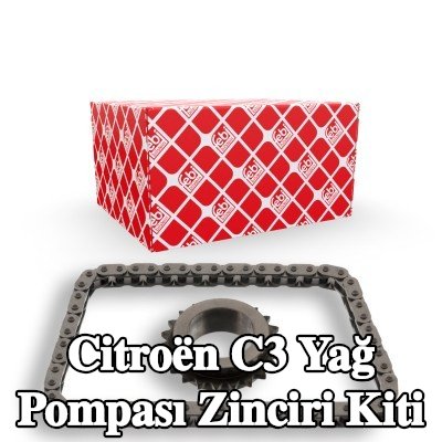 FEBI BILSTEIN Yağ pompası zinciri kiti — Citroën C3