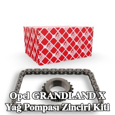 FEBI BILSTEIN Yağ pompası zinciri kiti — Opel Grandland X