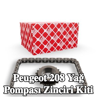 FEBI BILSTEIN Yağ pompası zinciri kiti — Peugeot 208