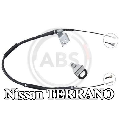 A.B.S. كابل فرامل اليد 1290mm — 1990 Nissan Terrano