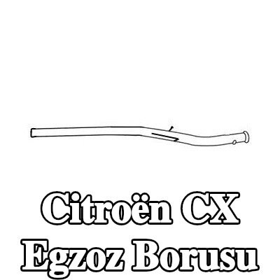 VEGAZ Egzoz Borusu — Citroën Cx