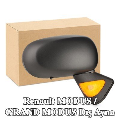 ABAKUS Sağ yan ayna, Elektrikli — Renault Modus / Grand Modus