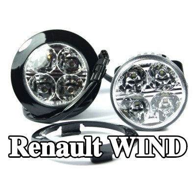 TECH أضواء التشغيل النهارية — Renault Wind
