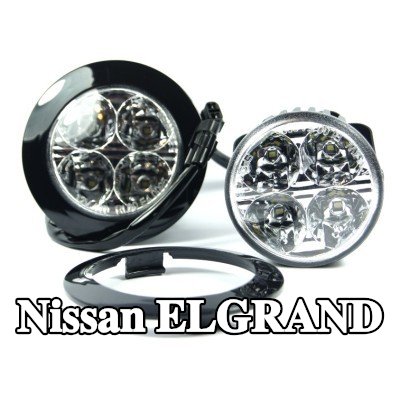 TECH أضواء التشغيل النهارية — Nissan Elgrand