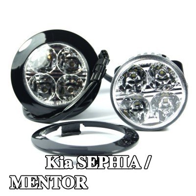 TECH أضواء التشغيل النهارية — 1997 Kia Sephia / Mentor