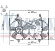 NISSENS Fan, radyatör 320mm, radyatör fan kapağı, direnç olmadan, kontrol ünitesi olmadan — Nissan Maxima (6)