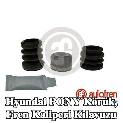 AUTOFREN SEINSA Körük, fren kaliperi kılavuzu — Hyundai Pony