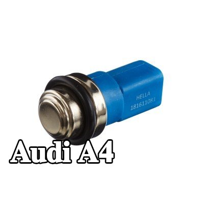 HELLA مفتاح درجة الحرارة, مروحة المبرد مع حشية/مانع تسرب — 2002 Audi A4
