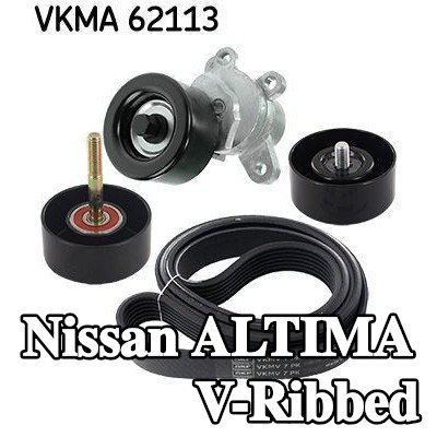 SKF مجموعة أحزمة V-Ribbed — 2011 Nissan Altima