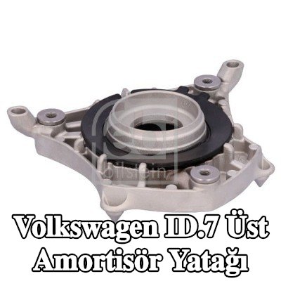 FEBI BILSTEIN Üst amortisör yatağı Ön Aks Sol, Ön Aks Sağ, bilyalı rulman içermez — Volkswagen Id.7