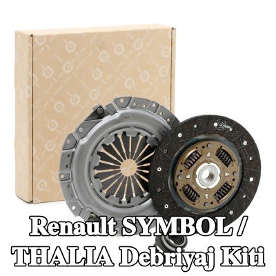 VALEO Debriyaj kiti CLASSIC KIT3P, debriyaj ayırma yatağı ile — 2012 Renault Symbol / Thalia