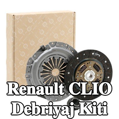 VALEO Debriyaj kiti CLASSIC KIT3P, debriyaj ayırma yatağı ile — Renault Clio