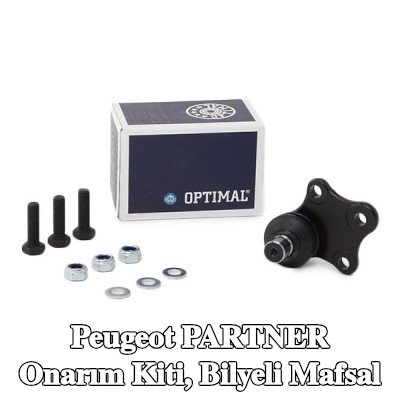 OPTIMAL Onarım Kiti, ön aks sol bilyeli mafsal, Ön Aks Sağ, Alt, aksesuarlarla — Peugeot Partner