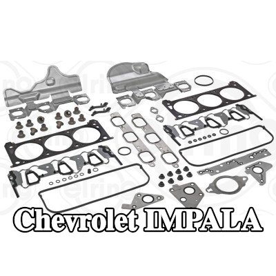 ELRING مجموعة حشيات, رأس الأسطوانة مع أختام صمامات — Chevrolet Impala