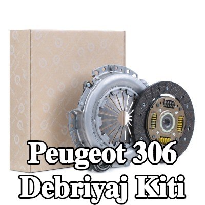 VALEO Debriyaj kiti CLASSIC KIT3P, debriyaj ayırma yatağı ile — Peugeot 306