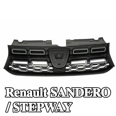 BLIC شبكة المبرد المركزية, أسود — Renault Sandero / Stepway