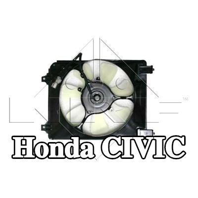 NRF مروحة, المبرد 290mm, مع غطاء مروحة المبرد — 2012 Honda Civic