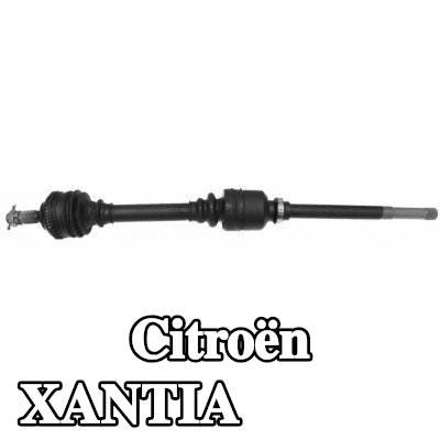 MAPCO عمود الدفع للمحور الأمامي الأيمن, 890mm — Citroën Xantia