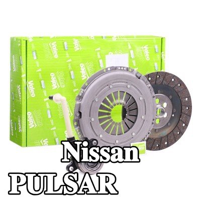 VALEO طقم القابض KIT3P (CSC), لا حاجة لأدوات خاصة للتركيب, بدون مستشعر, مع أسطوانة تابعة مركزية — Nissan Pulsar