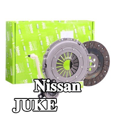 VALEO طقم القابض KIT3P (CSC), لا حاجة لأدوات خاصة للتركيب, بدون مستشعر, مع أسطوانة تابعة مركزية — Nissan Juke