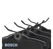 BOSCH Fren balatası seti 15, 8mm, gıcırtı önleyici plaka ile, cıvata/vida ile, aksesuarlarla — 1998 Mitsubishi Lancer (2)