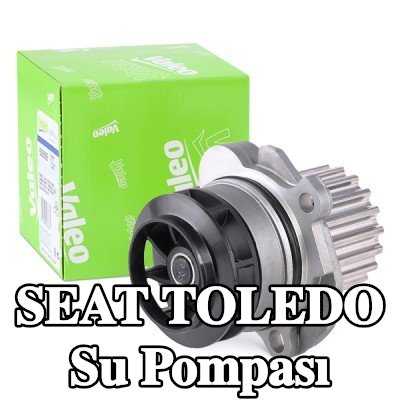 VALEO Su pompası Diş Sayısı: 19, kapak olmadan, conta/sızdırmazlık elemanları ile — 2002 SEAT Toledo