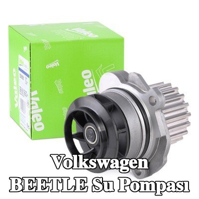 VALEO Su pompası Diş Sayısı: 19, kapak olmadan, conta/sızdırmazlık elemanları ile — 2012 Volkswagen Beetle
