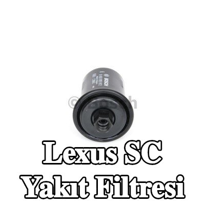 BOSCH Yakıt filtresi — 2000 Lexus Sc