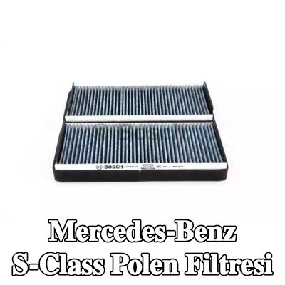 BOSCH Polen filtresi FILTER+, Aktif Karbon Filtresi, Particulate filter (PM 2.5), anti-alerjik etkiye sahip, antibakteriyel etkiye sahip — 2002 Mercedes-Benz S-Class