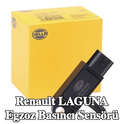 HELLA Kurum partikül filtresinden önceki egzoz basınç sensörü — Renault Laguna