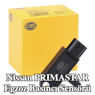HELLA Kurum partikül filtresinden önceki egzoz basınç sensörü — Nissan Primastar