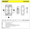 RIDEX Tekerlek yatağı kiti — Mitsubishi L400 (6)