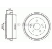 BOSCH Arka aks fren kampanası, 272mm — Toyota Rush (2)