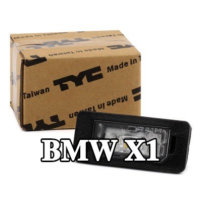 TYC مصباح لوحة الأرقام على كلا الجانبين, مع LED — BMW X1