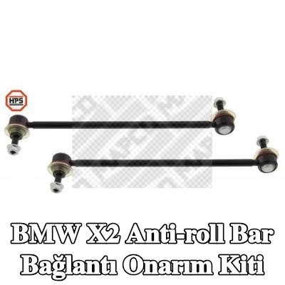 MAPCO Ön aks her iki taraf anti-roll bar bağlantısı tamir kiti — BMW X2